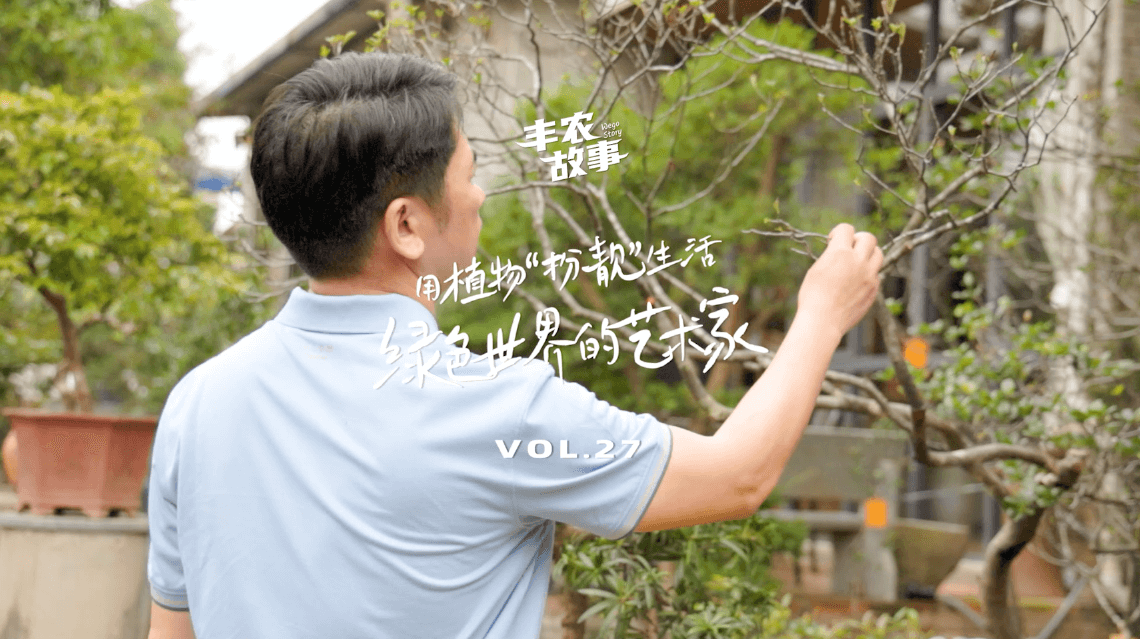 17年，他用一草一木去点亮了一个个家。